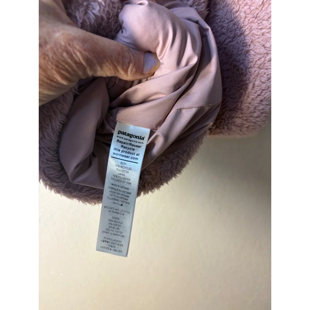 Patagonia Los Gatos Fleece Vest Hazy Purple 25216 Womens Small